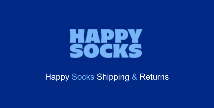 Happy Socks Shipping and Returns