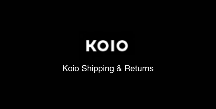 Koio Shipping and Returns