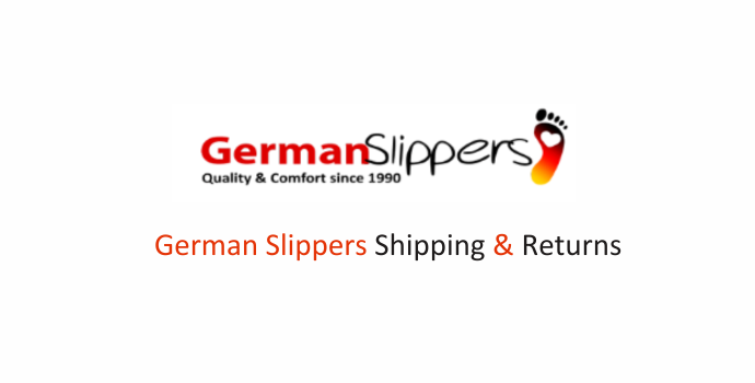 German Slippers Shipping and Returns